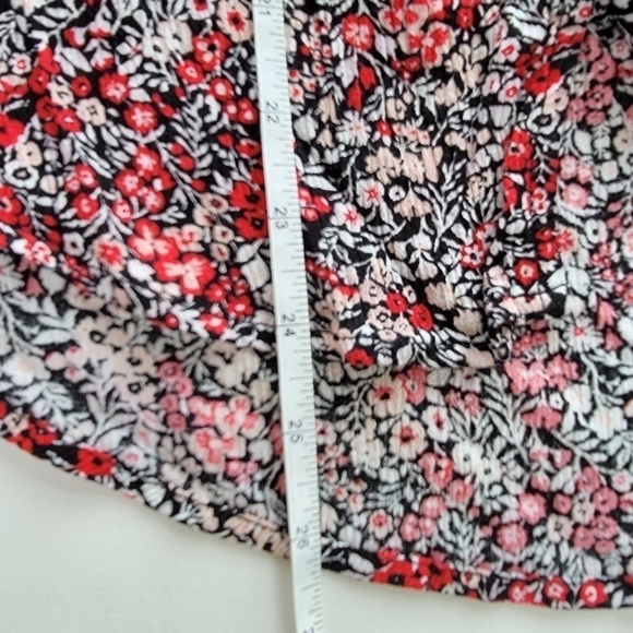 Liz Claiborne Mini Floral Rayon Size Large - Picture 6 of 8